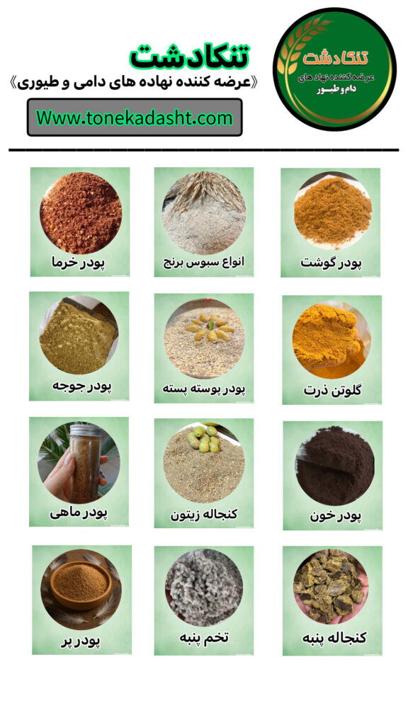نهاد های کمکی خوراک دام،طیور و آبزیان