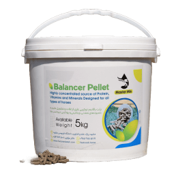 پلت بالانسر اسب – مکمل کامل پروتئین، ویتامین معدنی برای اسب‌های علوفه‌خور