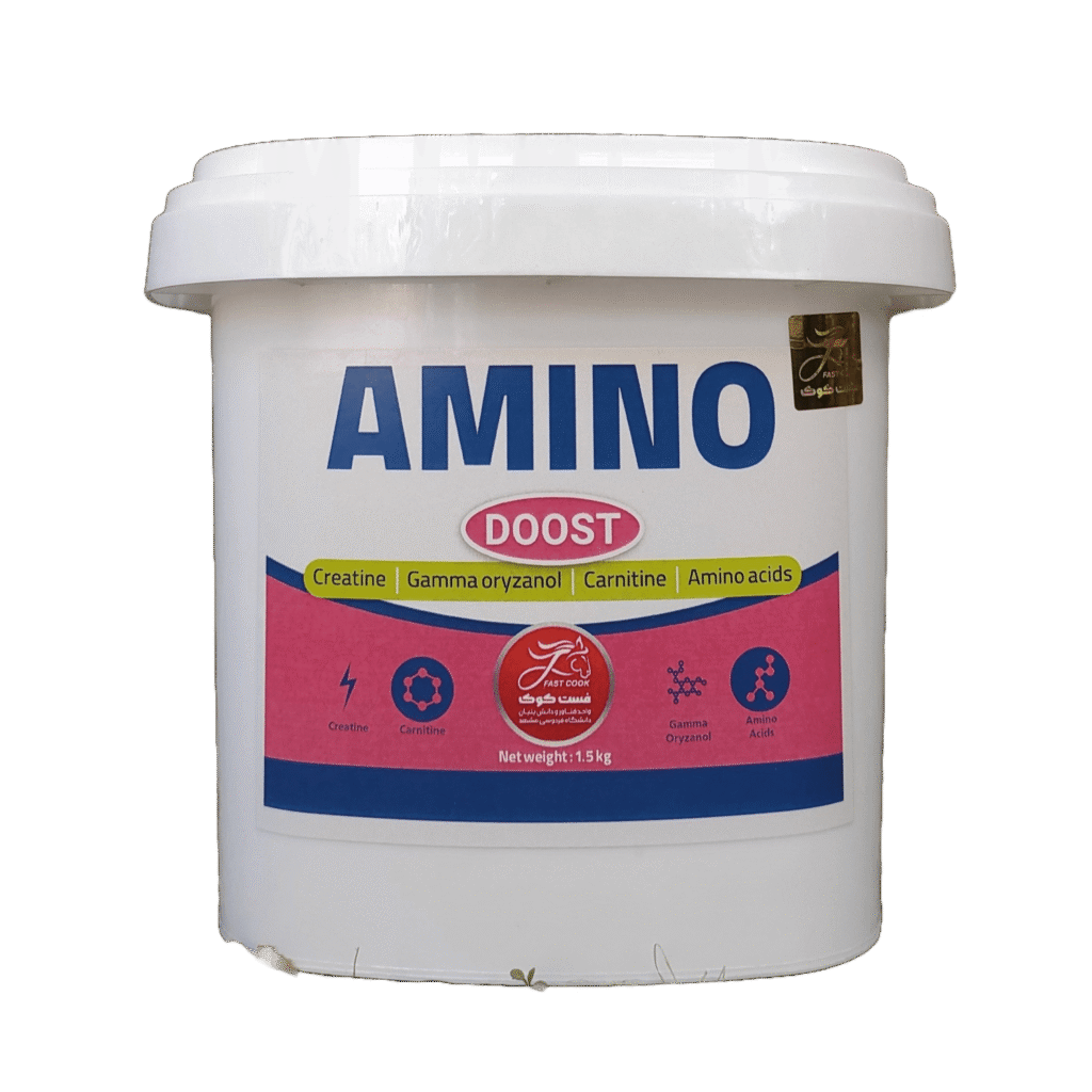 مکمل عضله ساز اسب – کراتین + گاما اوریزانول (۱.۵ کیلو)