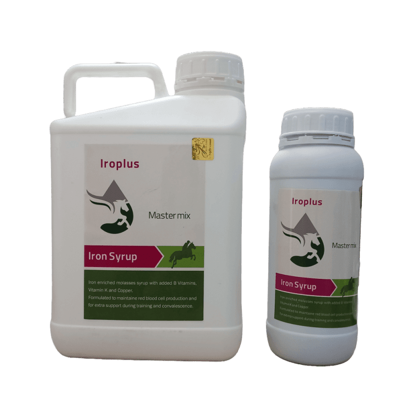 مکمل خونساز اسب آیروپلاس – شربت آهن و اکسیژن‌رسان ۱ تا ۲۰ لیتری