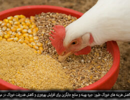 خوراک طیور در دانخوری، شامل ترکیبات پروتئینی، انرژی و ریزمغذی‌ها؛ راهکارهای عملی برای کاهش هزینه خوراک و افزایش بهره‌وری.