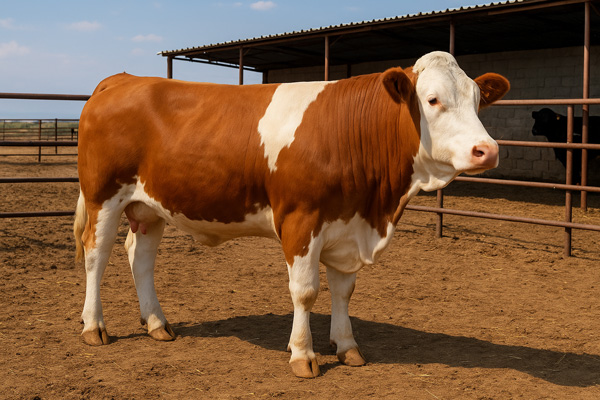 فروش گوساله سالم و پرواری – گوساله نژاد سمینتال و هلشتاین مناسب پرواربندی در سایت تنکادشت.