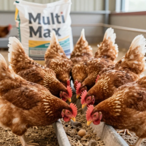 مکمل مولتی مکس Multi Max-4 | افزایش کیفیت پوسته و ماندگاری تخم‌مرغ