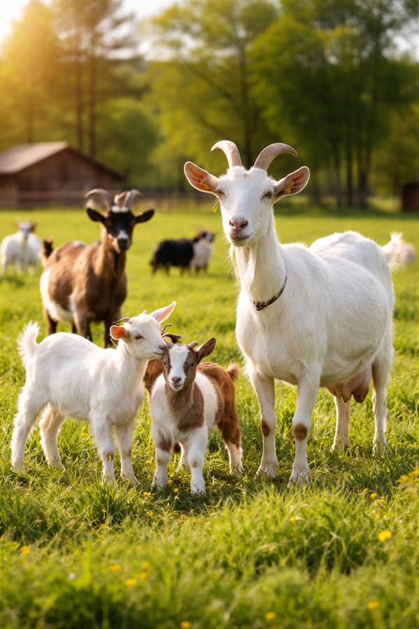 درآمد پرورش بز و سودآوری دامداری سبک در ایران.